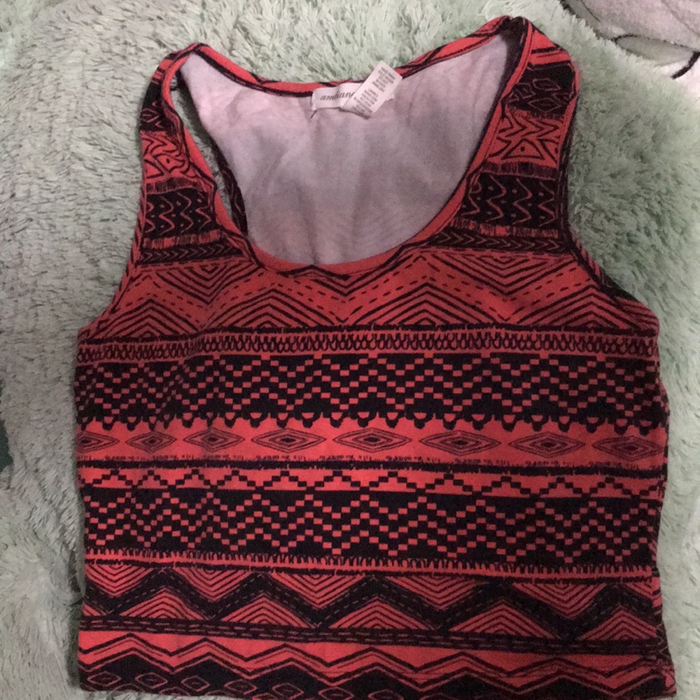 Red Crop Top